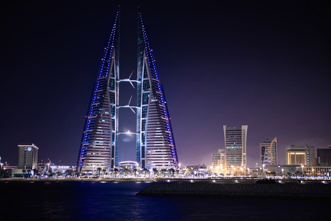 F1 cars racing at Bahrain International Circuit during the Formula 1 Gulf Air Bahrain Grand Prix 2026