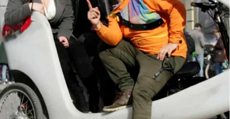 Exploring Munich in a Rikscha