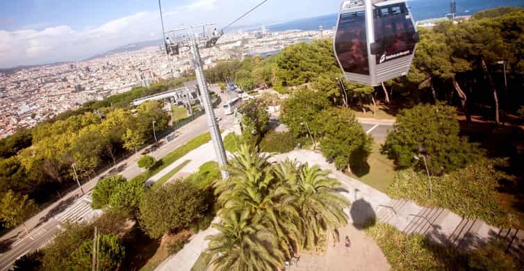 Barcelona: Montjuïc Cable Car Roundtrip Ticket