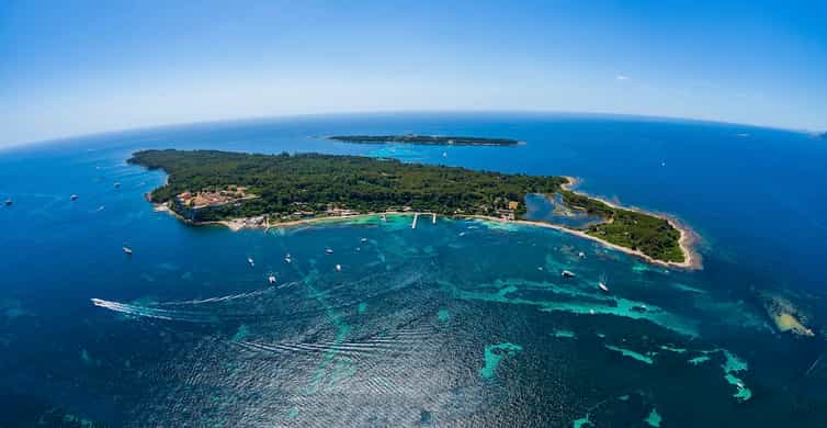 From Mandelieu: St. Marguerite Island Roundtrip Ferry Ride