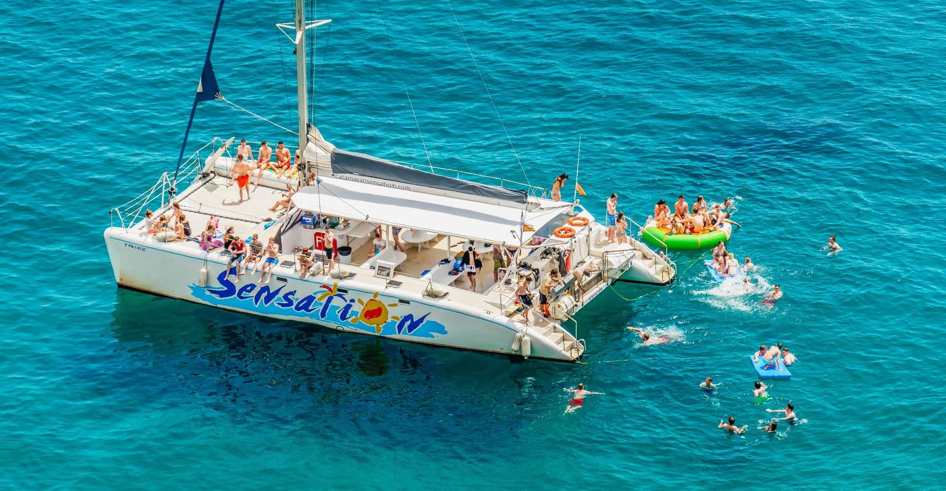Barcelona: Catamaran Party Cruise with BBQ Meal photo 1