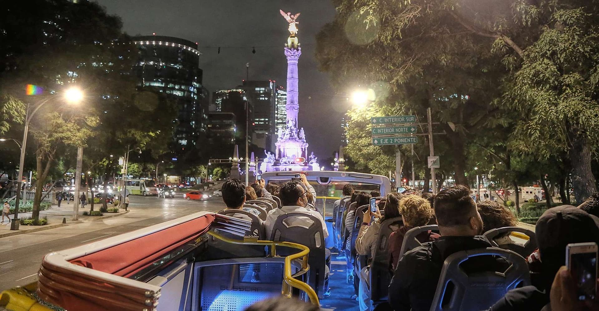 Mexico City: Night City Tour in a Double Decker Bus photo 13