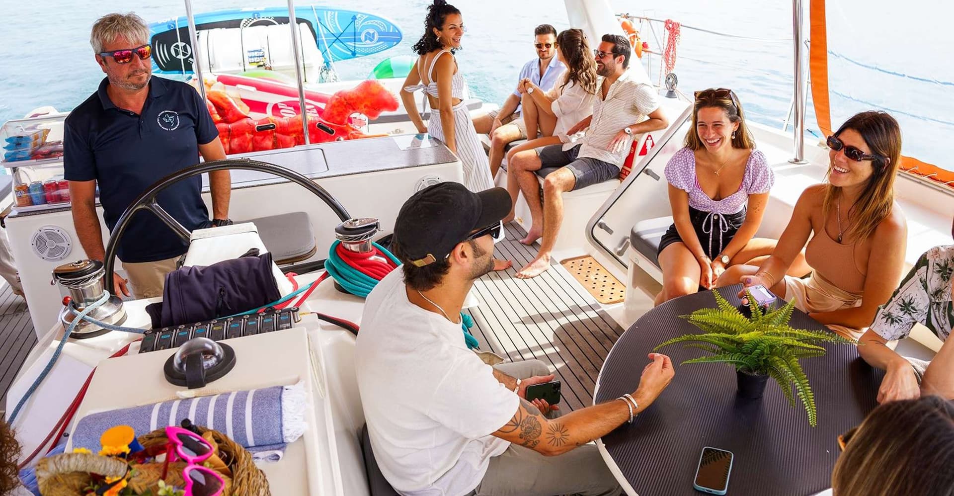 Barcelona: Sunset or Day Catamaran Cruise with Tapa & Drink photo 10
