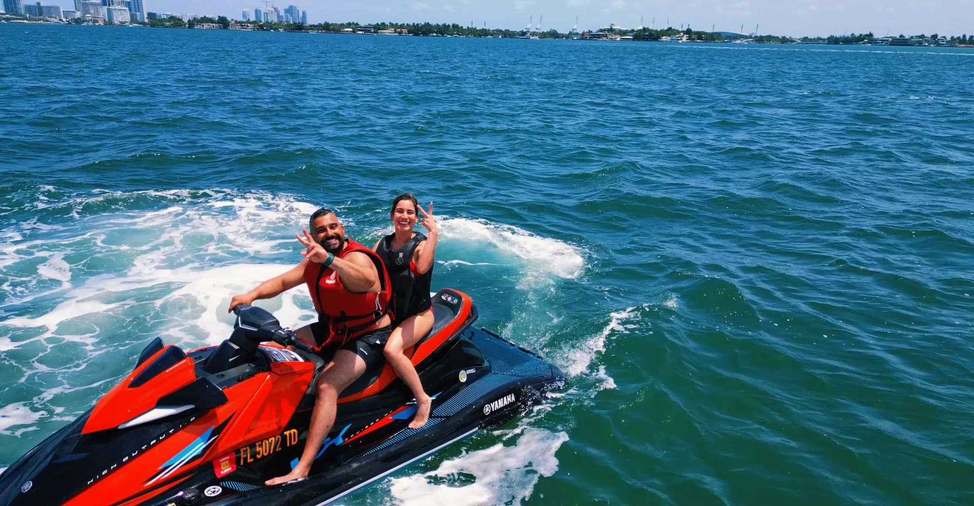 Miami: Adventure Cruise with Jetski, Tubing, and Drinks photo 2