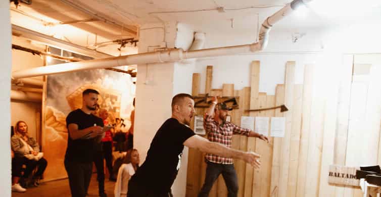 Budapest: Axe Throwing Experience