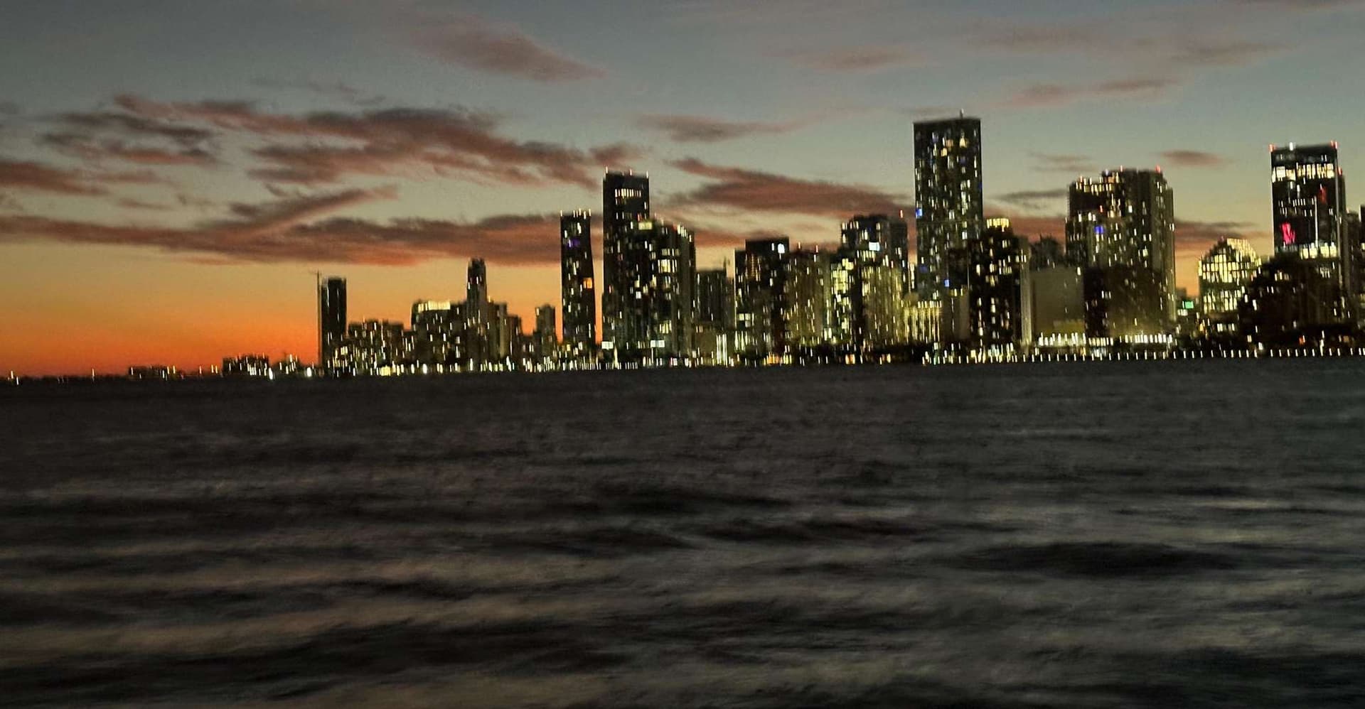 Miami Evening Boat Past Millionaire Homes on Water Taxi photo 15
