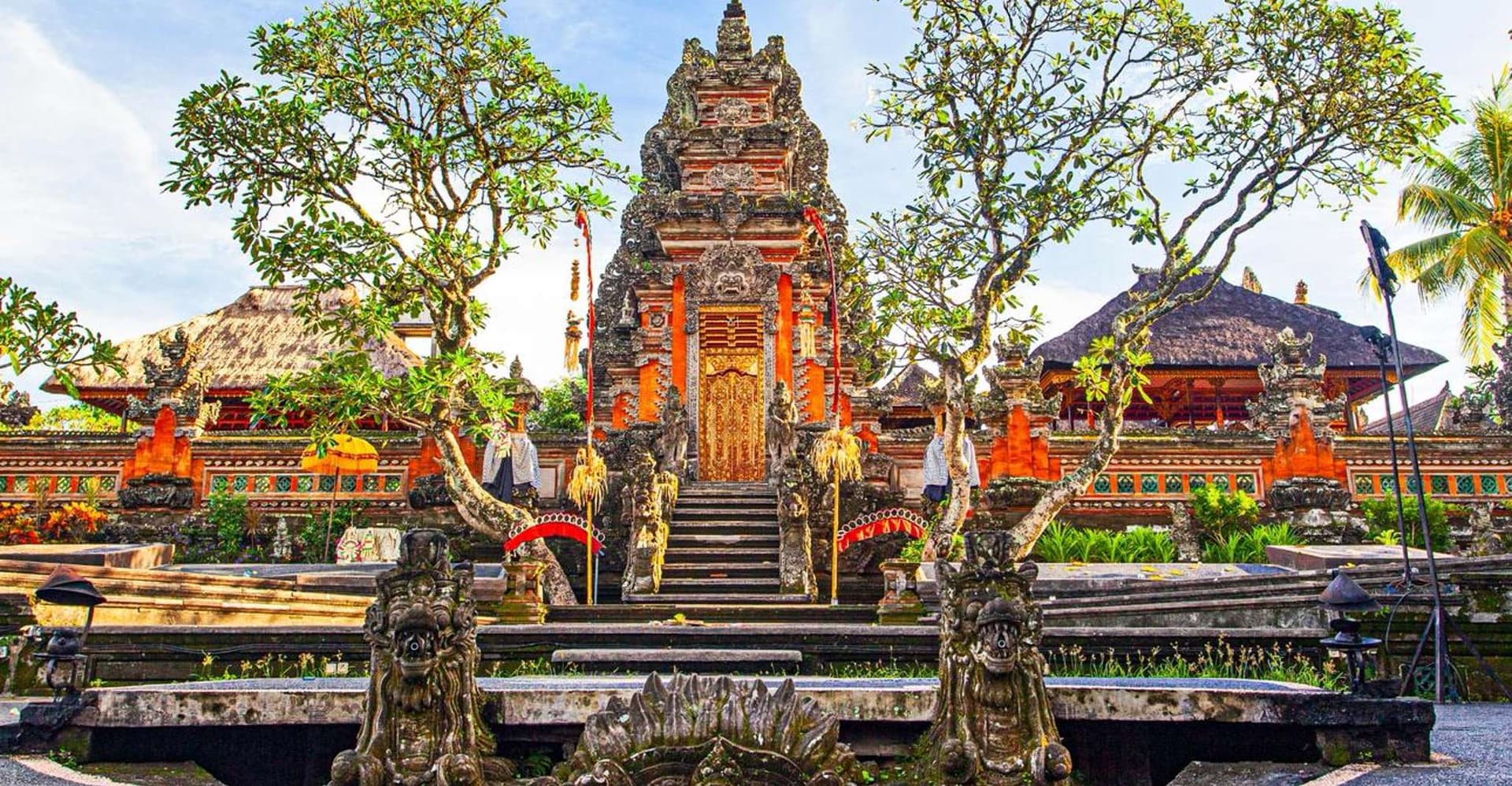 From Bali: Saraswati Temple, Monkey Forest, Ubud Waterfalls photo 1