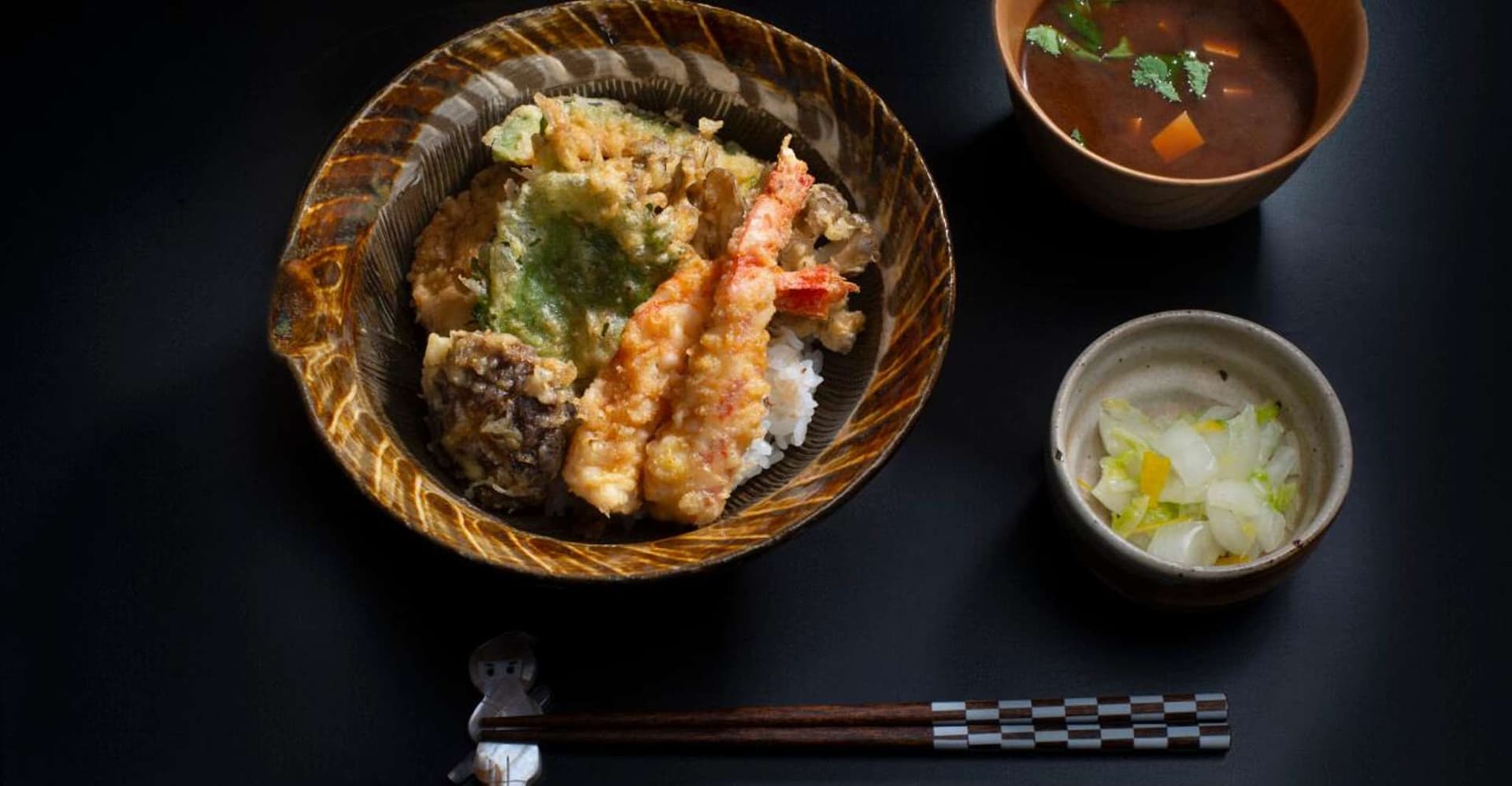 Osaka Authentic Tempura & Miso Soup Japan Cooking Class photo 1