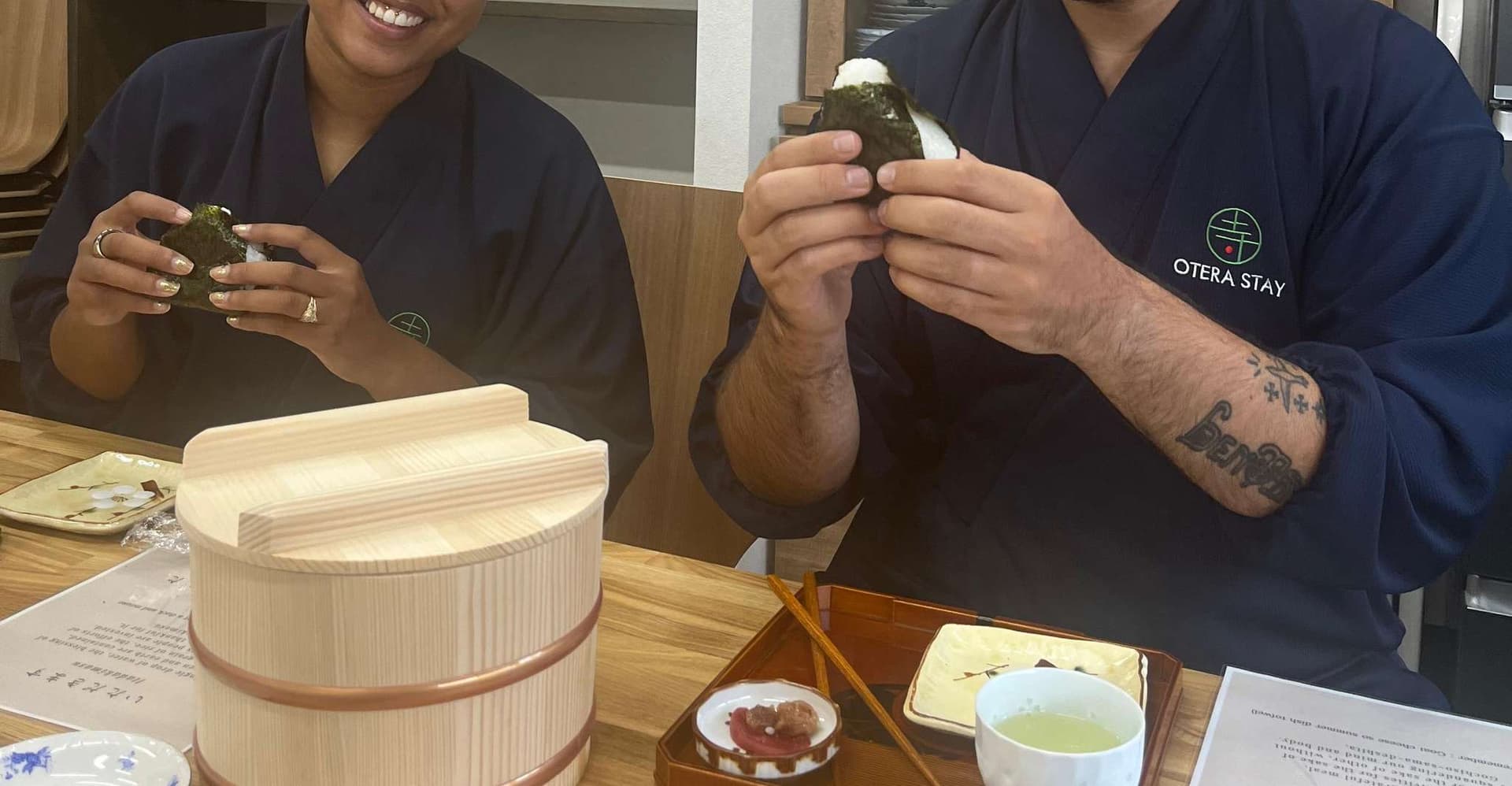 Takayama: Onigiri and miso soup making at a buddhist temple photo 16